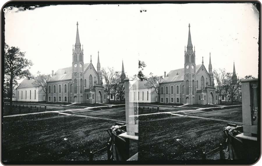 First Baptist Church Stereograph